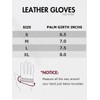 Vislivin Womens Leather Gloves Touch Screen Winter Glove Warm Driving