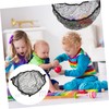 Totority Jumbo Stuffed Animal Toy Storage Hammock Polyester Mesh Easy