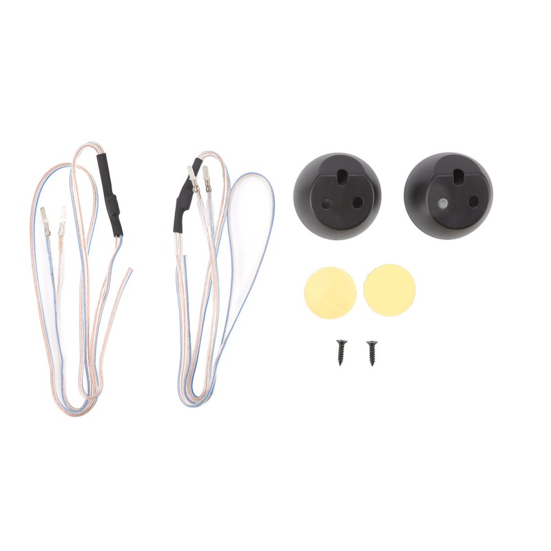 Car Tweeter 150W Pasteable Black Crisp Treble Dome Tweeter for