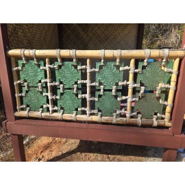 Jade Breezeway Tiles Transluscent Green Resin New