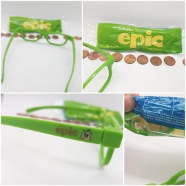 EPIC Green Real 3D Glasses US Brand New Sealed Adult Promo Collectible