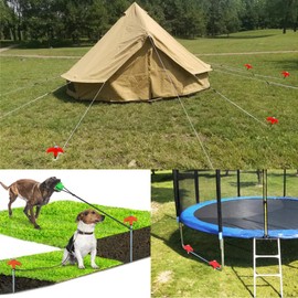 8" Screw in Tent Stakes - Ground Anchors Screw in, Tent Pegs Camping Stakes, Metal Threaded Tent Spikes, Heavy Duty Tent Stakes Tent Pegs,Metal Camping Stakes, (12pcs,with Bag)