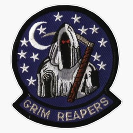 Grim Reapers Window Bumper Sticker Decal 5"
