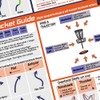 NICED NATION Ultimate Disc Golf Pocket Guide – Pack Contains