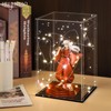 Huijintao Acrylic Display Case/Display Case/Display Box for Figures, Collectibles, Self-Assembly