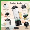 MODAIS TravelBlend USB Rechargeable Smoothie Maker with Cup