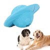 Dog Flying Disc Treat Dispenser Interactive IQ Training Bite Resistance