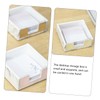 jojofuny 2Pcs Marble Pad Organizer Stylish Office Storage Box for