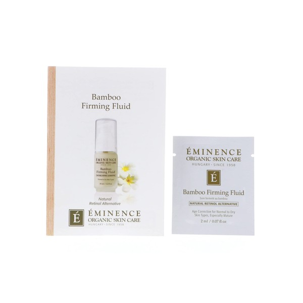 Eminence Bamboo Firming Fluid Card Sample Set of 6 Travel Size