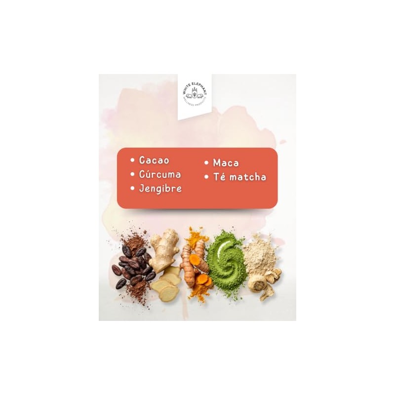 Weenergy Mezcla Superfoods Frutos Raíces Especias Orgánicas Energizante Natural Hecho
