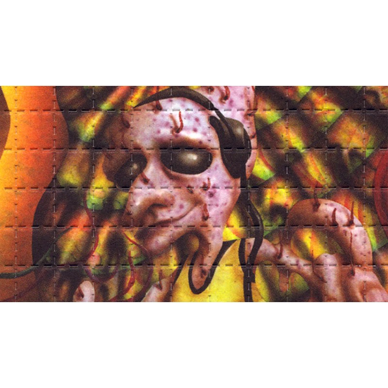 Tripatourium LSD Blotter Tripping by Naoto Hattori, Signed & Numbered,