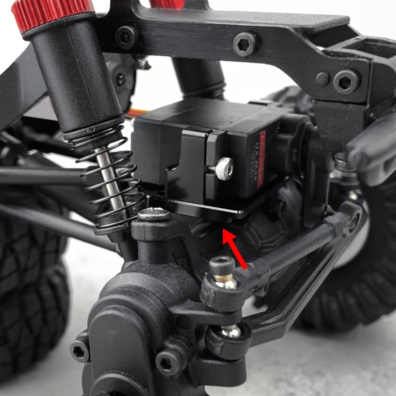 AXSPEED Servo Mount for RedCat 1/18 Scale Ascent18 Rock RC