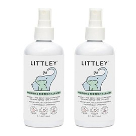 Think Smarter Products Littley 8oz Pacifier and Teether Cleaner by Think Smarter Products (Made in the USA) - 2oz Single Unit: 8oz Littley Pacifier Cleaner 2-PACK