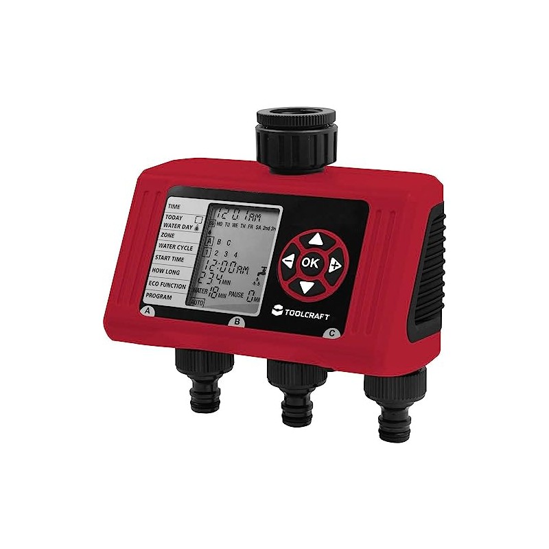 TOOLCRAFT Easy Trio 2302366 Irrigation Computer