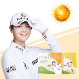 (5회분) 에어뮤즈 멜라이드 햇빛 자외선 UV 차단 붙이는 얼굴 썬패치 골프패치 (5 count) AirMuse Melide Sunlight UV Protection Stick-On Face Sun Patch Golf Patch