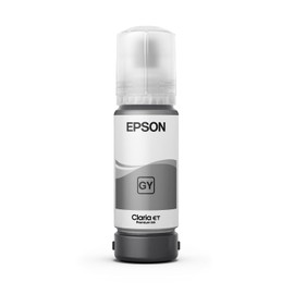 Epson Ecofit Botella de Tinta Fotográfica Color Gris T555 para Impresoras L8160 y L8180