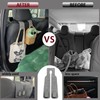 Roucerlin 2 Pieces Car Seat Back Storage Hook, Suede Leather