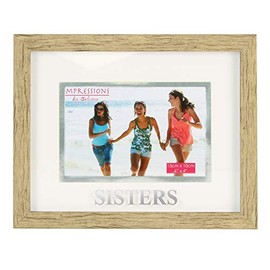 Impressions By Juliana Wood Effect Plastic Sister 6 x 4 Photo Frame FP145SIS