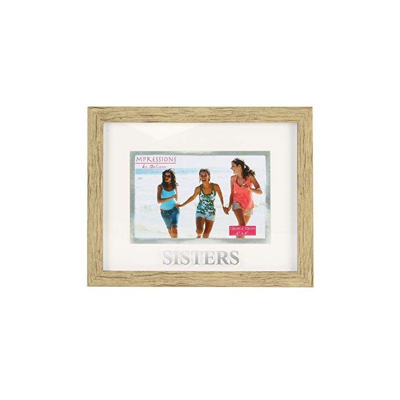 Impressions By Juliana Wood Effect Plastic Sister 6 x 4
