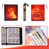 Oathfire Trading Card Binder, 9-Pocket 50 Pages, 900 Cards PU
