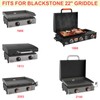 DcYourHome Griddle Warming Rack Compatible with 22" Blackstone Griddles, Portable