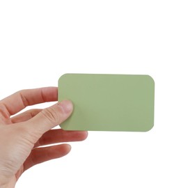 200Pcs Blank Business Cards, 2" x 3.4" Mini Paper Cards for DIY Thank You, Greeting, Note, Gift Tags Label (5 Colors, Each 40)