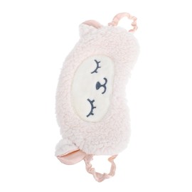 TOVINANNA Light Blocking Eye Mask Sheep Shaped Sleep Mask with Elastic Strap Total Darkness Experience Portable and Lightweight Design for Home and Travel Use