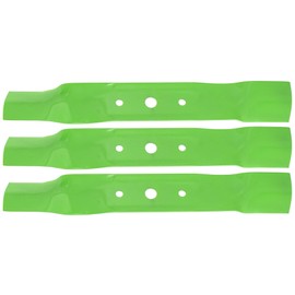 8TEN LawnRAZOR Blade for John Deere GX20250 GY20568 48 inch Mower Deck L120 L130 1948 2148 Scotts L2048 High Lift 3 Pack