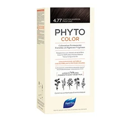 Phyto PhytoColor Permanent Color, Intense Chestnut Brown (# 4.77), 112ml