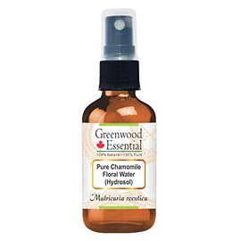 Greenwood Essential Pure Chamomile Floral Water (Hydrosol) (Matricaria recutica) 100% Natural Therapeutic Grade for Skin - 100ml (3.38 oz)
