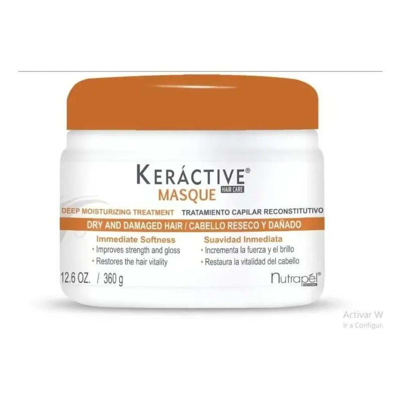 Keráctive Masque Mascarilla Cabello Reseco Y Dañado 360 G