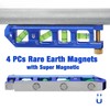 WORKPRO Magnetic Torpedo Level, Conduit Bending Level, Bubble Vials for