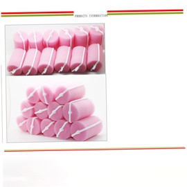 TOVINANNA 24pcs Sponge Roller Foam Rollers Hair Curlers Hair Roller Flexible Hair Curlers Sponge Curlers for Hair Foam Curlers Foam Roller Hair Sponge for Hair Hairdressing Tools