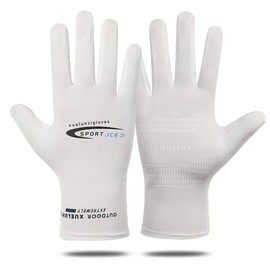 [Emekon] Summer Gloves, Cycling Gloves, Cooling Gloves, UV Protection, Thin Gloves, Women's, Men's, Summer, Driving, Sunscreen, Smartphone Operation, UV Protection, Anti-Slip, Fishing, Golf, Bicycle,