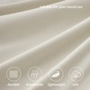 RUIKASI King Fitted Sheet Deep - Linen Bottom Sheet for