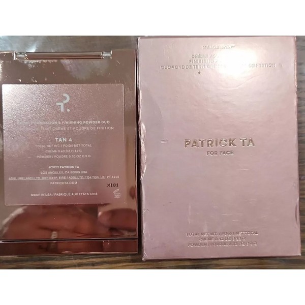 PATRICK TA Major Skin Cr猫me Foundation and Finishing Powder Duo