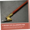 FUNOMOCYA 2pcs Gothic Lettering Oblique Pen Holders Calligraphy Supplies Dip