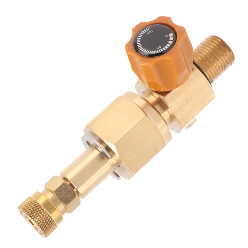 CO2 Tank Refill Valve 5/8‑18unf Brass CO2 Cylinder High Pressure