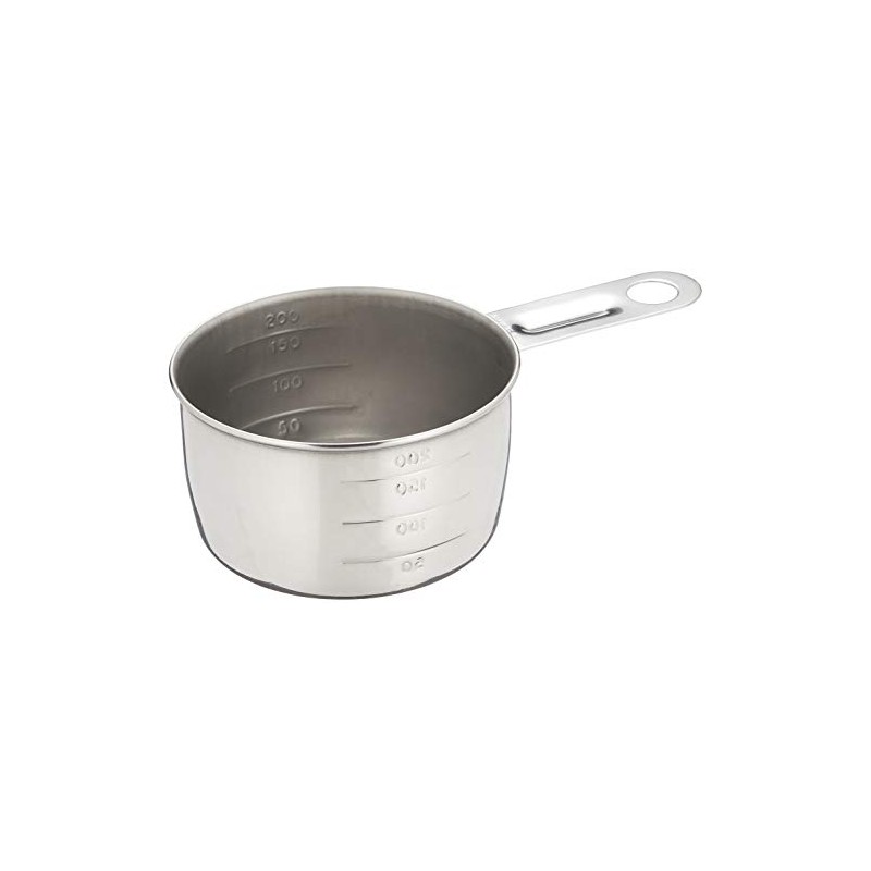 18-8 Stainless Steel Measuring Cup, 6.8 fl oz (200 ml)