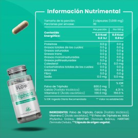 Flow Herbales Triphala 60 Cpsulas (veganas)