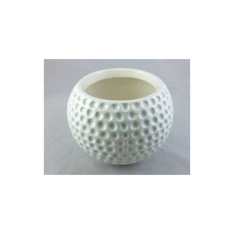 Accents & Occasions Ceramic Golf Ball Planter or Flower Arrangement