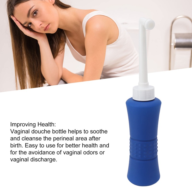 Vaginal Douche Manual Pressure Clean 500 Ml Capacity Leak Proof