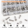 Taiss 910PCS M2 M3 M4 M5 M6 Screws Kit,304 Stainless