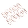 100pcs Rose Gold Star Paper Clips Slip Resistance Rust Prevention