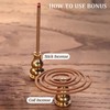 Incense Burner, Ceramic Incense Burner with Lid, Suitable for Incense