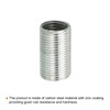PATIKIL 10pcs M12-M10 Screw Adapter Sleeve Reducing Nuts 20mm Threaded