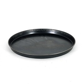 Pentole Agnelli COFE43B28 Pastry & Pizza Line Round Pizza Sheet, Diameter 28 cm, Black, 28x28x2.5 cm