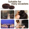 Hair Donut Bun Set of 4 Hair Band with 20