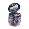 Mouth Guard Case Storage Box Good Sealing with Brush Mirror