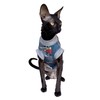 Kotomoda Cat Clothing Cotton T-Shirt Ice for Sphynx Cats (XS)